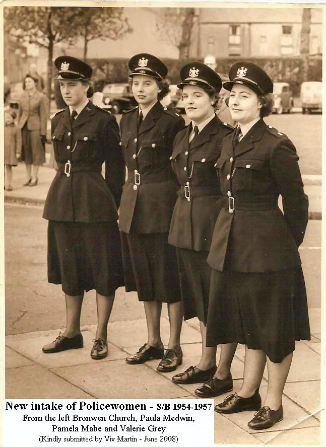 New intake of Police Women